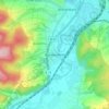 Blankenheimの地形図、標高、地勢