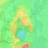 Sint-Pietersbergの地形図、標高、地勢