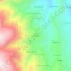 Samanaの地形図、標高、地勢