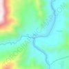 Asaoの地形図、標高、地勢