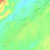 Sikhalasenkosiの地形図、標高、地勢