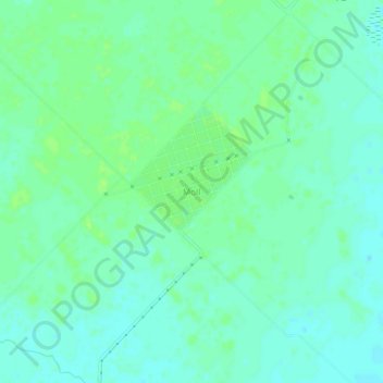 Mollの地形図、標高、地勢