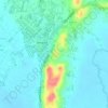 Bangued, Abraの地形図、標高、地勢