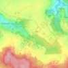 La Comtéの地形図、標高、地勢