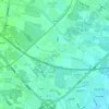 老君堂村の地形図、標高、地勢