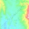 الجرائبの地形図、標高、地勢