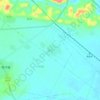 那坝の地形図、標高、地勢