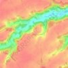 Le Rotoirの地形図、標高、地勢