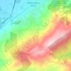 Zeroualaの地形図、標高、地勢