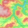 Unterneuhüttendorfの地形図、標高、地勢