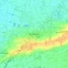 Westenholzの地形図、標高、地勢