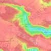 Saint-Lambert-des-Boisの地形図、標高、地勢