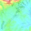Cabanas do Chãoの地形図、標高、地勢