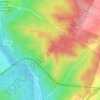 Valpalomero Vista Noroesteの地形図、標高、地勢
