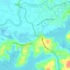 Kizhakkekalladaの地形図、標高、地勢