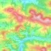 Oberdambachの地形図、標高、地勢
