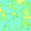 Vengoorの地形図、標高、地勢