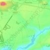 Ormeauxの地形図、標高、地勢