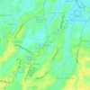 Mustikasariの地形図、標高、地勢