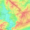 Santo Domingo Oesteの地形図、標高、地勢