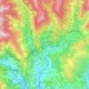 Ceresoloの地形図、標高、地勢