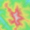 Biri Lokaの地形図、標高、地勢