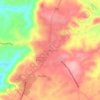 San Miguelの地形図、標高、地勢