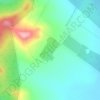 Лианの地形図、標高、地勢