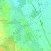 Wipshausenの地形図、標高、地勢