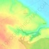 東ヨーロッパ平原の地形図、標高、地勢