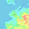 Tuapejatの地形図、標高、地勢
