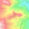 Djebel Sidi Mansourの地形図、標高、地勢