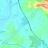 Ladang Tong Wahの地形図、標高、地勢