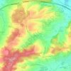 Rohrbachの地形図、標高、地勢