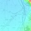 Azzanoの地形図、標高、地勢