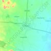 Choutuppalの地形図、標高、地勢