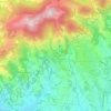 Revigliascoの地形図、標高、地勢