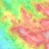 Heinrichschlagの地形図、標高、地勢