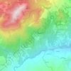 Nismozzaの地形図、標高、地勢