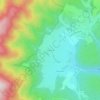 Wintzfeldenの地形図、標高、地勢