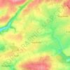 Hameau Jourdanの地形図、標高、地勢