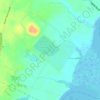 Easton Primary Sewage Lagoon Damの地形図、標高、地勢