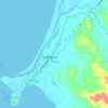Buenavistaの地形図、標高、地勢