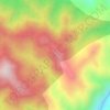 Buntu Tambolangの地形図、標高、地勢