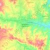 Mbombela (Nelspruit)の地形図、標高、地勢
