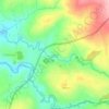 Jamjiの地形図、標高、地勢