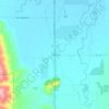 Freedomの地形図、標高、地勢
