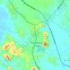 Sengkolの地形図、標高、地勢