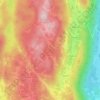 Pologの地形図、標高、地勢