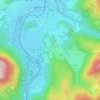 Eckの地形図、標高、地勢